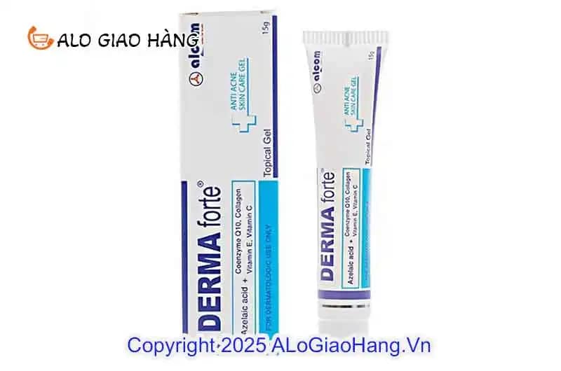 review Kem trị mụn Derma forte Kem trị mụn Derma forte